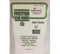 Evergreen EV4542 Sheet 15x30cm spacing 1.8mm 0.38mm modeling