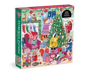 EVERGREEN EVENING 500PC FAMILY PUZZLE by MUDPUPPY Non-book item Self Help