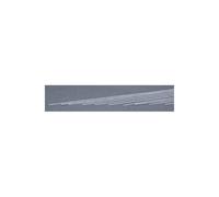 EverGreen EVG131 0.03 x 0.03 in. Styrene Strips Railroad Scratch Building Supply, White