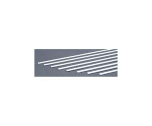 EverGreen EVG159 0.06 x 0.25 in. Styrene Strips Railroad Scratch Building Supply, White