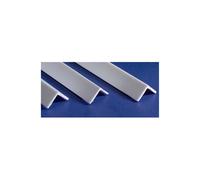 EverGreen EVG291 0.06 in. Styrene Angle Railroad Scratch Building Supply, White