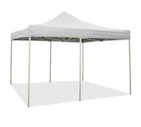 EverGreen Folding Gazebo 3x6m Folding Canvas White PVC 100% Waterproof 9012