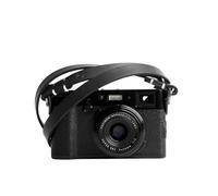 Evergreen Genuine Leather Minimalist Neck Shoulder Slim Camera Strap, 28" Black, 28 x .5 inches