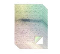 Evergreen Goods 10 Sheets A4 Holographic Silver Printable Vinyl - Inkjet & Laser Compatible, Waterproof, Glossy, Perfect for Cricut & Silhouette Cutters, Stunning Designs (Sparkle Pattern)