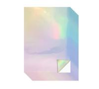 Evergreen Goods 10 Sheets A4 Holographic Silver Printable Vinyl - Waterproof Glossy Paper for Inkjet & Laser Printer | Perfect for Cricut & Silhouette Cutters, Stunning Designs (Plain - No Pattern)