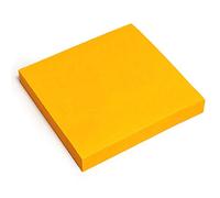 Evergreen Goods 12 Pads Bright Orange Sticky Notes 76x76mm (3" X 3") 100 Sheets Per Pad, Memo Pads, Removable Self-Sticking Notes for Note Pad Taking, to Do Lists & Reminders for All Occasions