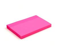 Evergreen Goods 12 Pads x Bright Pink Coloured Sticky Post Notes | Removable Self-Adhesive | 100 Sheets per pad - 76 x 127 mm (3" x 5") | Reminders, to-Do, Memo