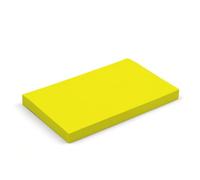 Evergreen Goods 12 Pads x Bright Yellow Coloured Sticky Post Notes | Removable Self-Adhesive | 100 Sheets per pad - 76 x 127 mm (3" x 5") | Reminders, to-Do, Memo
