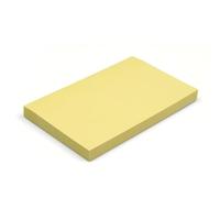 Evergreen Goods 12 Pads x Pastel Yellow Coloured Sticky Post Notes | Removable Self-Adhesive | 100 Sheets per pad - 76 x 127 mm (3" x 5") | Reminders, to-Do, Memo