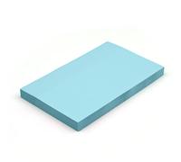 Evergreen Goods 3 Pads Sticky Notes Pastel Blue Coloured | 100 Sheets Per Pad - 76 X 127 mm (3" X 5") | Removable Self-Stick Notes | Reminders to-DO Lists Memo Pad | Home Office School & Multipurpose
