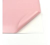 Evergreen Goods 30 Sheets A4 Colour Self Adhesive Waterproof Matte/Glossy Craft Vinyl (Sticky Backed Plastic) for Die Cutting Machines (Pink (Semi-Glossy))