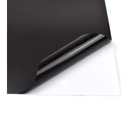 Evergreen Goods 30 Sheets A4 Colour Self Adhesive Waterproof Matte/Glossy Craft Vinyl (Sticky Backed Plastic) for Die Cutting Machines (Black (Matte))