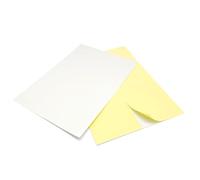 Evergreen Goods A4 100 Sheets White Self-Adhesive Matte Printable Sticker Paper with Crack-Back Peel, Inkjet & Laser Printer Compatible, Sticky Back for Custom Labels and DIY Projects (100 Sheets)