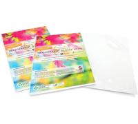 Evergreen Goods A4 Low Opacity Transparent Glossy Sticker Vinyl Label | 2 x 10 Sheets Inkjet & Laser Printable - Waterproof | Self Adhesive Clear | Print at Home - Product Labels, Jars & Bottles