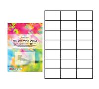 Evergreen Goods A4 Precut Matte White Self Adhesive Paper | Inkjet & Laser Printable | Strong Sticky Back Multi Purpose Printing Labels | 3x7, 21 per A4: 6,300 Labels in Total | 300 Sheets