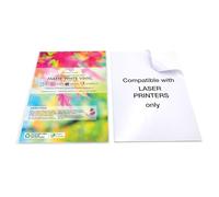 Evergreen Goods A4 White Matte Self-Adhesive Vinyl Paper | 10 Sheets