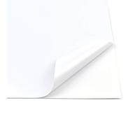 Evergreen Goods A4 White Matte Waterproof Self-Adhesive Vinyl | 20 Sheets | For Die Cutting Machines | Laser Printable | 210 x 297mm Sticky Backed Plastic | Customisable Craft & Valentine's