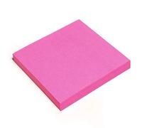 Evergreen Goods Bright Pink Sticky Notes 76x76mm (3" X 3") | 800 Sheets