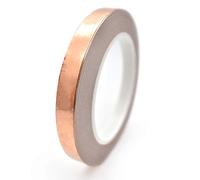Evergreen Goods Copper Foil Tape 10mm x 25m | Dual Conductive Adhesive | EMI Shielding, Electrical Repairs, Stained Glass, DIY Crafts | Slug & Snail Repellent Garden Tape | 1 Roll