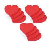 Evergreen Goods Heart Shaped Sticky Notes | 76x76mm (3"x3") | 1200 Sheets