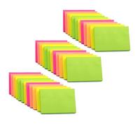 Evergreen Goods Ltd Sticky Notes - Bright Sticky Notes for Office Home & School - Removable Adhesive Memo Pad (36 Pads, Large Rectangular Notes (127mm x 76mm))