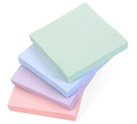 Evergreen Goods Pastel Sticky Notes 76x76mm (3"x3") | 400 Sheets