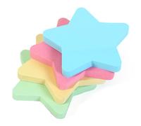 Evergreen Goods Star Shaped Sticky Notes | 76mm x 76mm | 400 Sheets