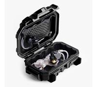 Evergreen | in Ear Monitor Protective Cases for IEM - Waterproof/USA Made - Suitable for KZ ZS10/ZS10 Pro/ZSN/ZST/AS10/AS16/Sure SE215-CL/SE201-K (52 Black)