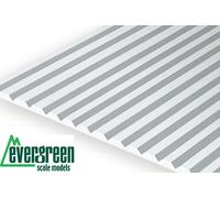 Evergreen Models Polystyrene Plate Structure 1.0x150x300 mm Grid 1.0 4040