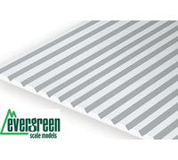 Evergreen Models Polystyrene Structure Plate 1.0x150x300 mm Grid 1.5 4060
