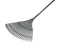 Evergreen Plastic Rake 54 inch Aluminium Grey/Green 380363