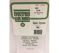 Evergreen Scale Model Styrene Plain Colour Sheets Plastic White Clear Black etc