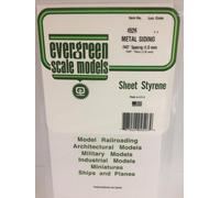 Evergreen Scale Models Styrene Textured Sheets Plastic Cladding Roof Clapboard