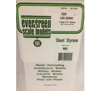 Evergreen Scale Models Styrene Textured Sheets Plastic Cladding Roof Clapboard