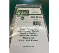 Evergreen Sheet Styrene 4501 Tile 1/16" Squares
