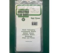 Evergreen Sheet Styrene 4503 Tile 1/8" Squares (3.2mm)