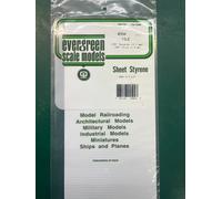 Evergreen Sheet Styrene 4504 Tile 1/6" Squares