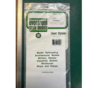 Evergreen Sheet Styrene 4515 Sidewalk 3/16" Squares