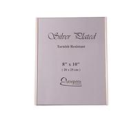 Evergreen Silver Plated Frame, Slide Design, 8x10 [20x25cm]