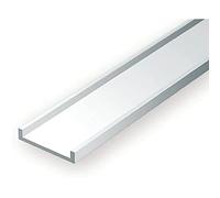 Evergreen Styrene Channel 4.0mm (0.156")