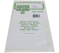 Evergreen Styrene Clapboard 0.75mm (0.030") Spacing