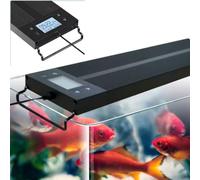 EverGrow Auto On Off LED Aquarium Light 30-36 Inches Dimmable 7 Colors Full Spectrum Fish Tank Light Fixture for Freshwater Planted Tank Build in Timer Sunrise Sunset