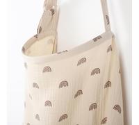 Evergrwn Nursing Cover, Stroller Cover - Cotton, Sandy Beige (Not Water Resistant)