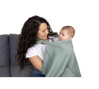 Evergrwn Nursing Cover, Stroller Cover - Evergrwn Dream (Sage Green), Fabric - Carseat Canopy