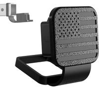 eVerHitch 2-inch Rubber Trailer Hitch Cover Tube Plug Insert (Black, Fits 2" Receiver)