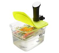 EVERIE Versatile 12-Quart Sous Vide Container with Built-in Rack and Collapsible Silicone Lid Compatible with All Sous Vide Cookers, EVC-1202-TYGJ New Model of 2022