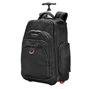 EVERKI Atlas Wheeled Laptop Backpack 13-17.3 Inch Trolley Bag with Adjustable Compartment - 30L Travel Cabin Rucksack for Men and Women, Fits Underseat, Business - Black
