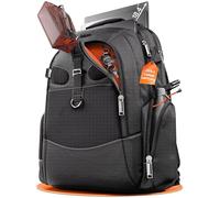 EVERKI Business 120 2 Laptop Backpack with Rain Cover, 40L Capacity, Large Compartment for Laptops Up to 18.4", Padded Pocket, Durable Design with Multiple Pockets - EKP120P-ECO - Black