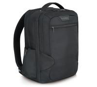 EVERKI Studio Bag with Multi-Pocket Compartments, Work Backpack for Unisex, Expandable Water-Resistant Black Bag, Fits 15" Notebook, Anti-Theft Design, Travel Office Backpack for University