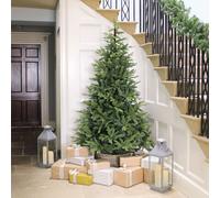 Everlands Allison Pine Artificial Christmas Tree in Green, Size 7ft, Lightweight, PVC/PE | Charlies
